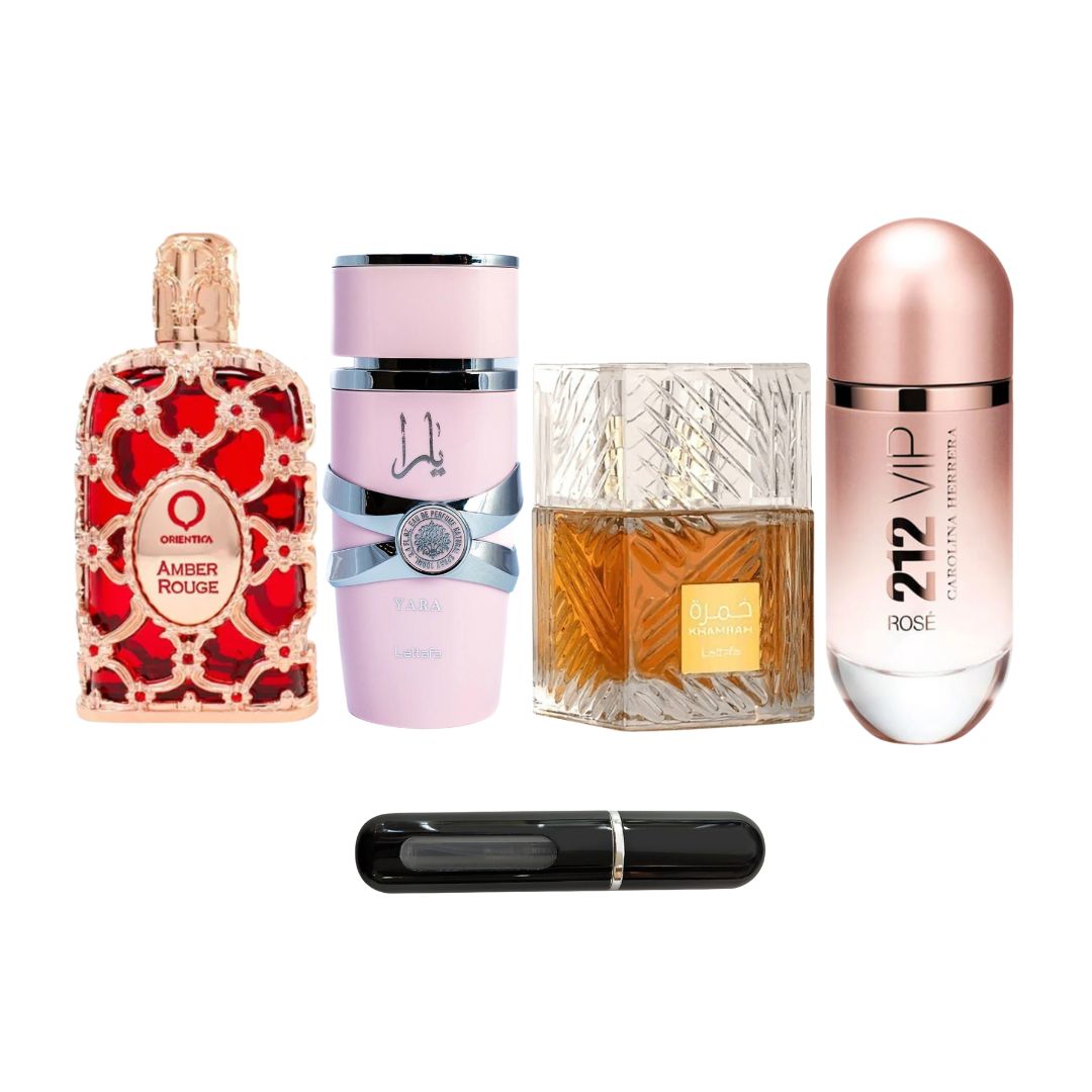 ORIEROUGE+YARA+KHAMRAH+212ROSE+PERFUMERO
